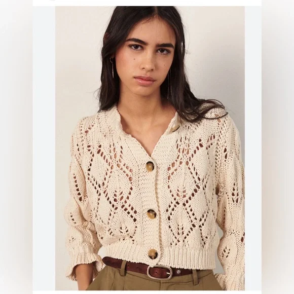 Ba&sh gorgeous Sennay cardigan pullover S - Picture 1 of 14